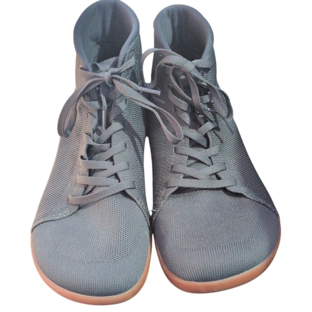 Whitin Slate Blue Gray High Top Knit Sneakers Size 43 Mens